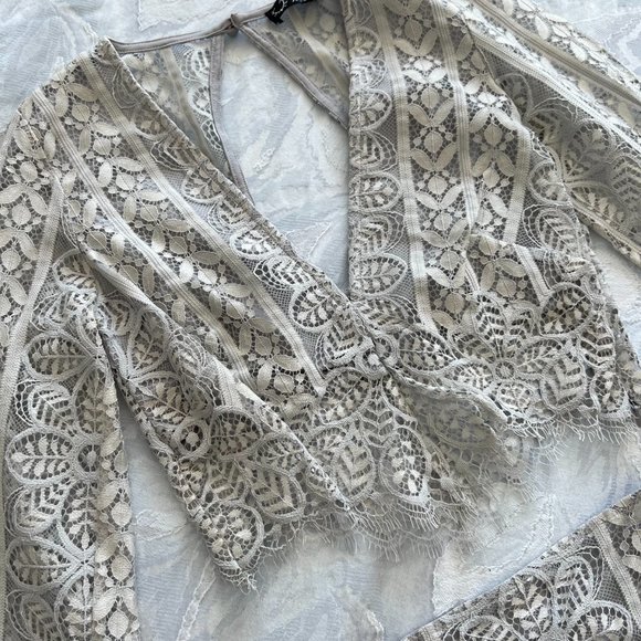 For Love & Lemons Lyla Lace Top and Skirt Set - Picture 9 of 11